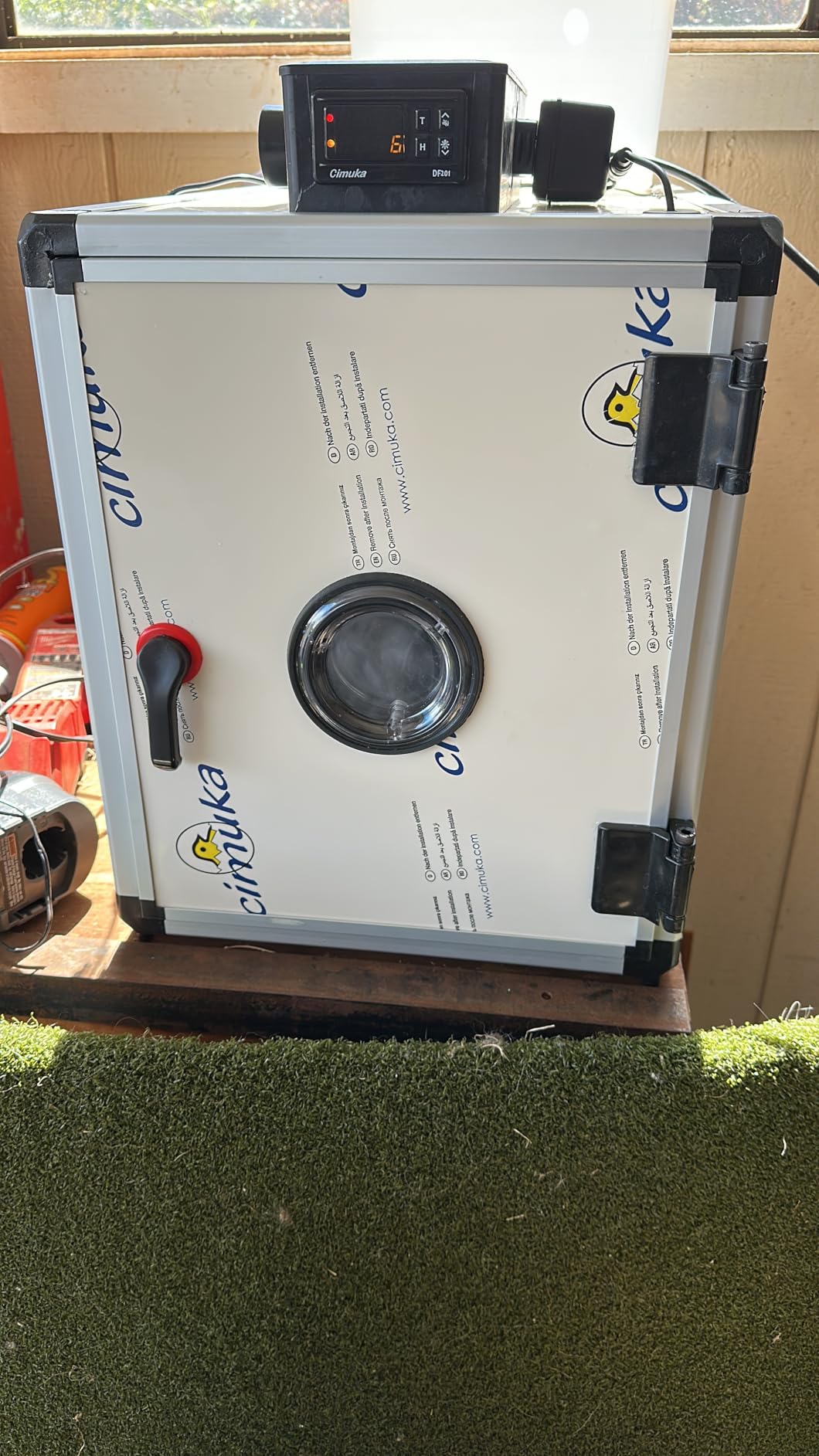 Incubators for Hatching Eggs - 180 Egg Incubator Setter & Hatcher with Automatic Turner & Digital Humidity Control Cabinet, Large Chicken Incubator & Quail Egg Incubator by Hatching Time customer photo 2