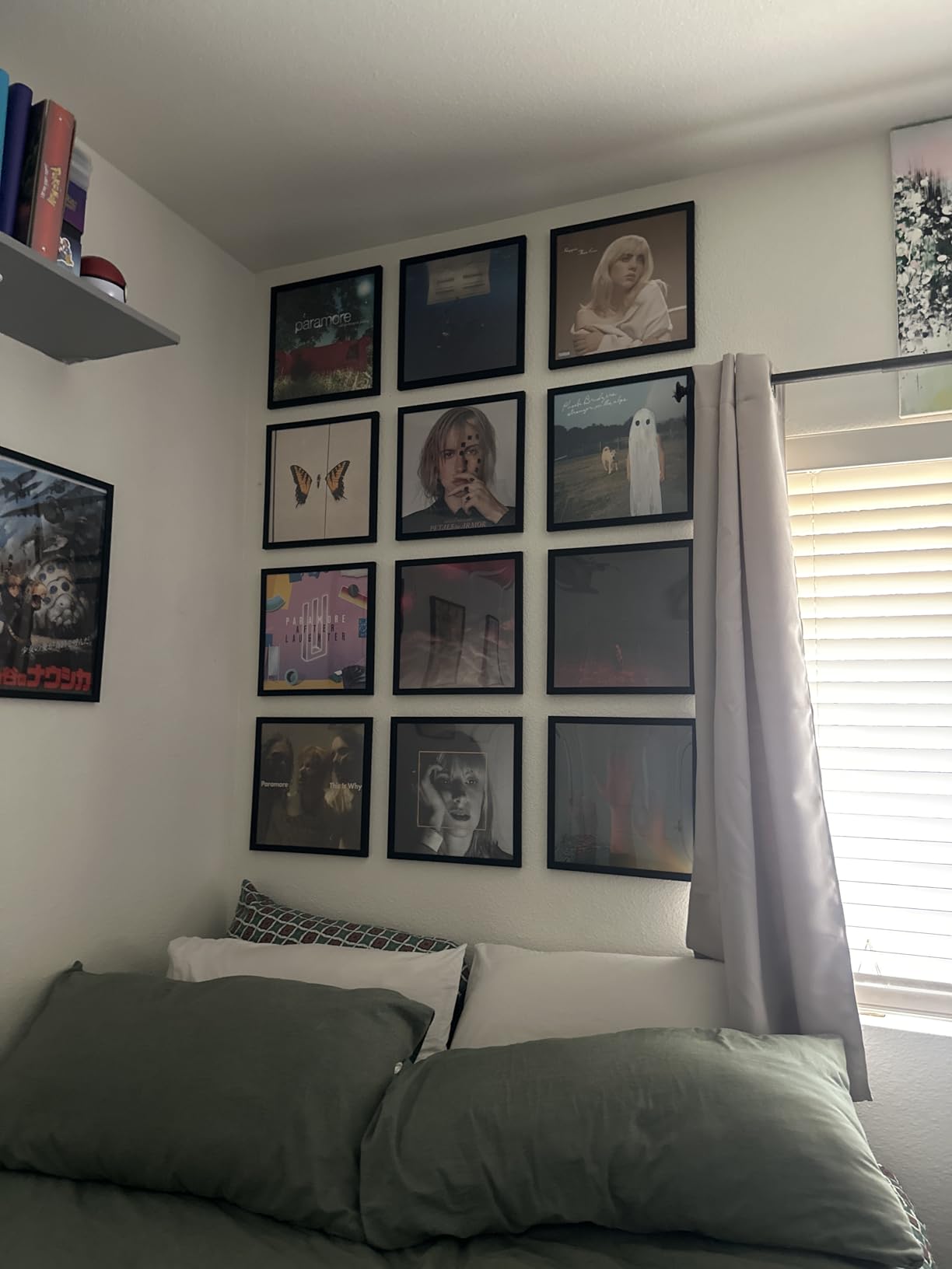 eletecpro Vinyl Record Frame, 12.5x12.5, Black, 4 Pack | Fits 12x12 LP and Album Cover, Easy Wall Mount, Acrylic Cover, Display for Home and Music Studio, Gallery Decor customer photo 2
