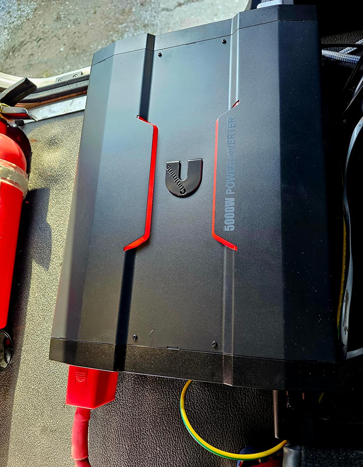 Cummins 5000 Watts Inverter Modified Sine Wave Truck Inverter 12 Volts to 110 Volts Four AC Outlets Two USB Ports (Plus Cable Kit)- CMN5000W - Inverters for Vehicles, Van Life, Camping customer photo 1