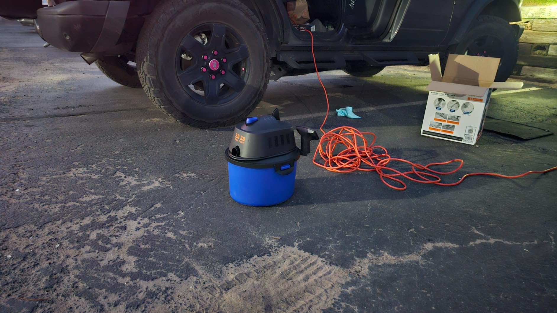 Koblenz WD-2L Wet Dry Vacuum Cleaner, Home Car Garage Workshop, 2.0 PHP customer photo 1