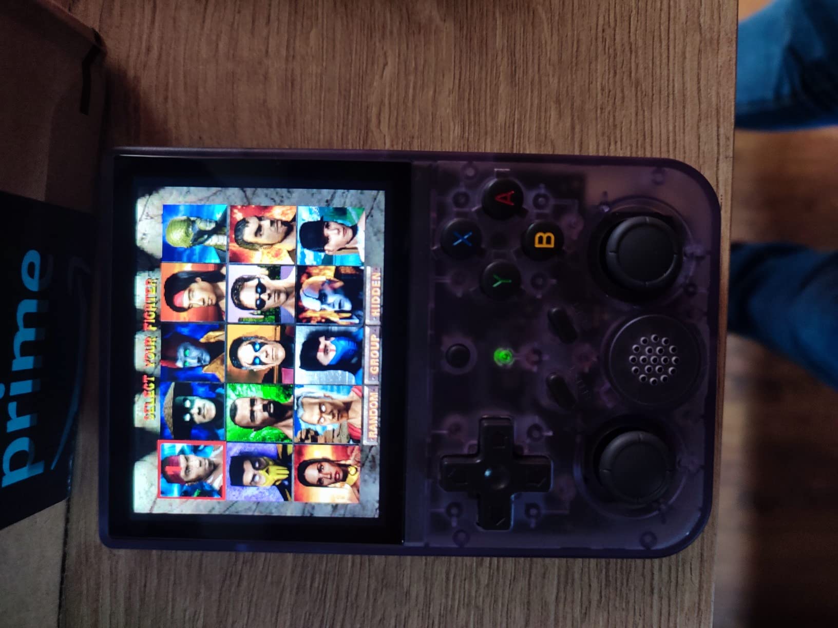 Voacle Anbernic RG353V Retro Handheld Game Console, Dual OS Android 11 and Linux System Support 5G WIFI 4.2 Bluetooth Moonlight Streaming TV Output 64G SD Card 4452 Games (RG353V-Purple) customer photo 1