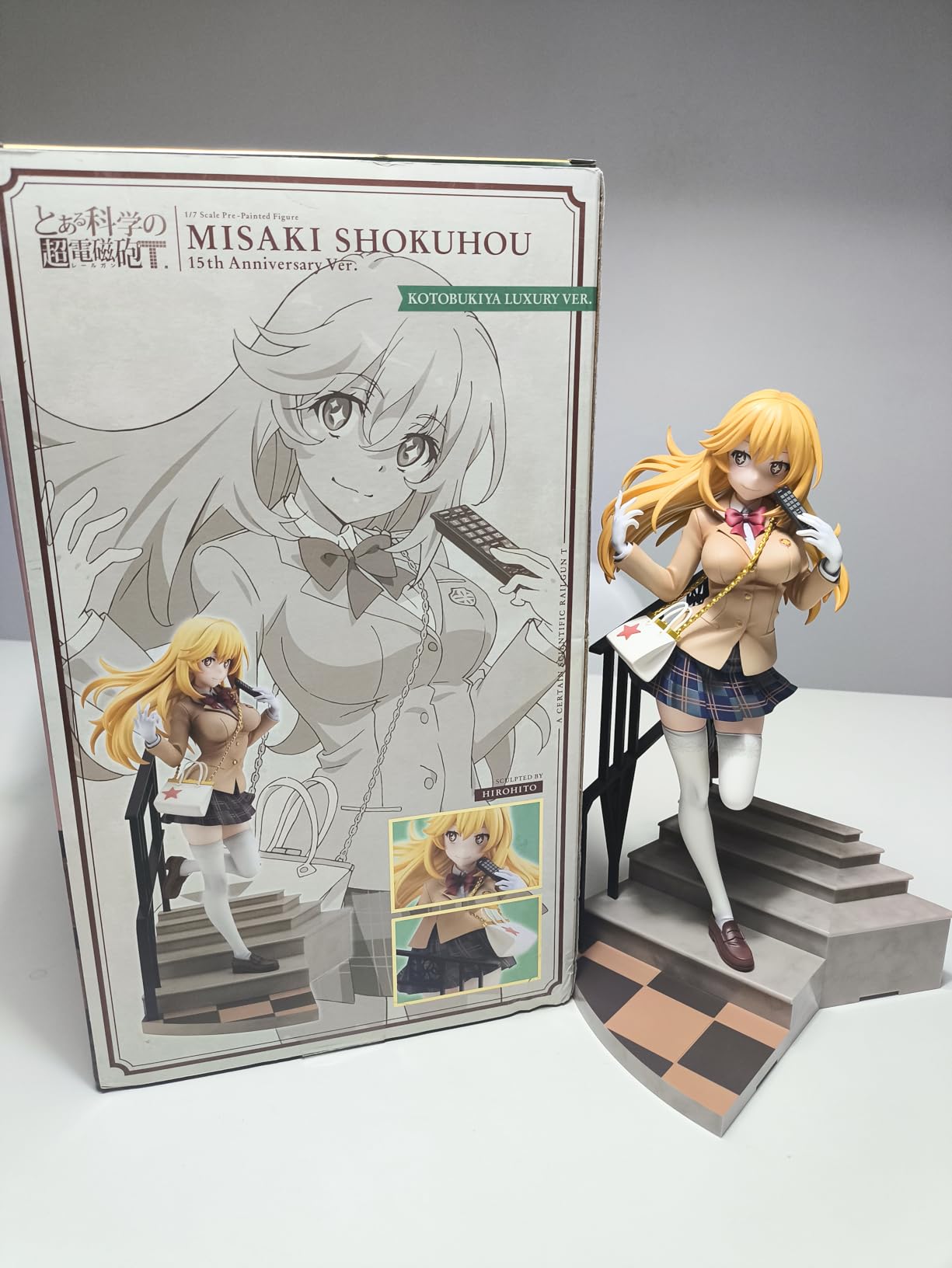 Kotobukiya A Certain Scientific Railgun: Shokuhou Misaki (15th Anniversary Luxury Ver.) PVC Statue customer photo 1