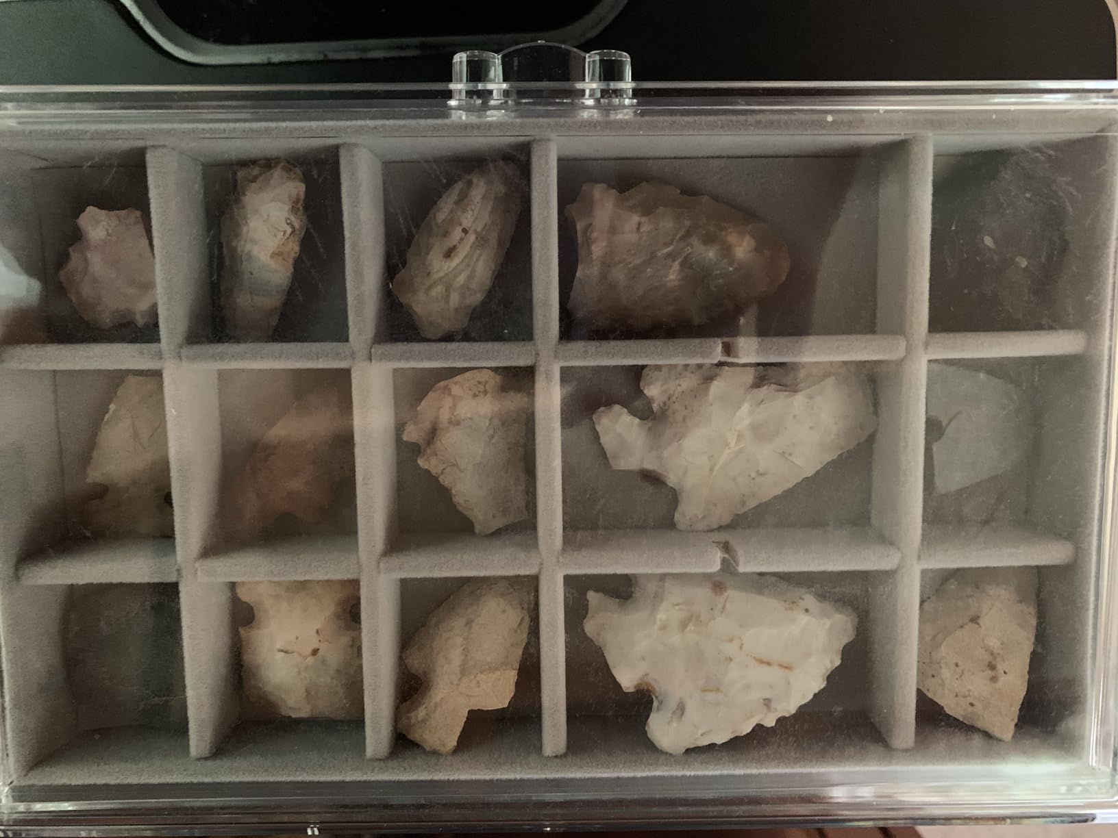 Acrylic Rock Collection Display Case Rock Collection Box for Kids Display Cases for Collectibles Crystal Display Case Holder Shadow Boxes Display Cases Display Cabinet Fossil Display Box customer photo 2