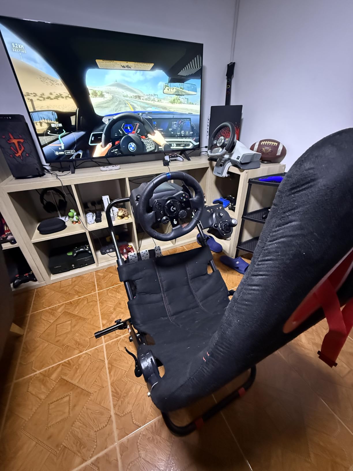 RACGTING Foldable Racing Simulator Cockpit customer photo 2