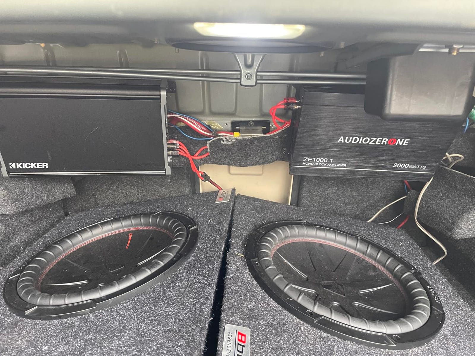 AUDIOZERONE Car Audio Amplifier ZE1000.1 2000W Monoblock Class D MOSFET Subwoofer Audio customer photo 2
