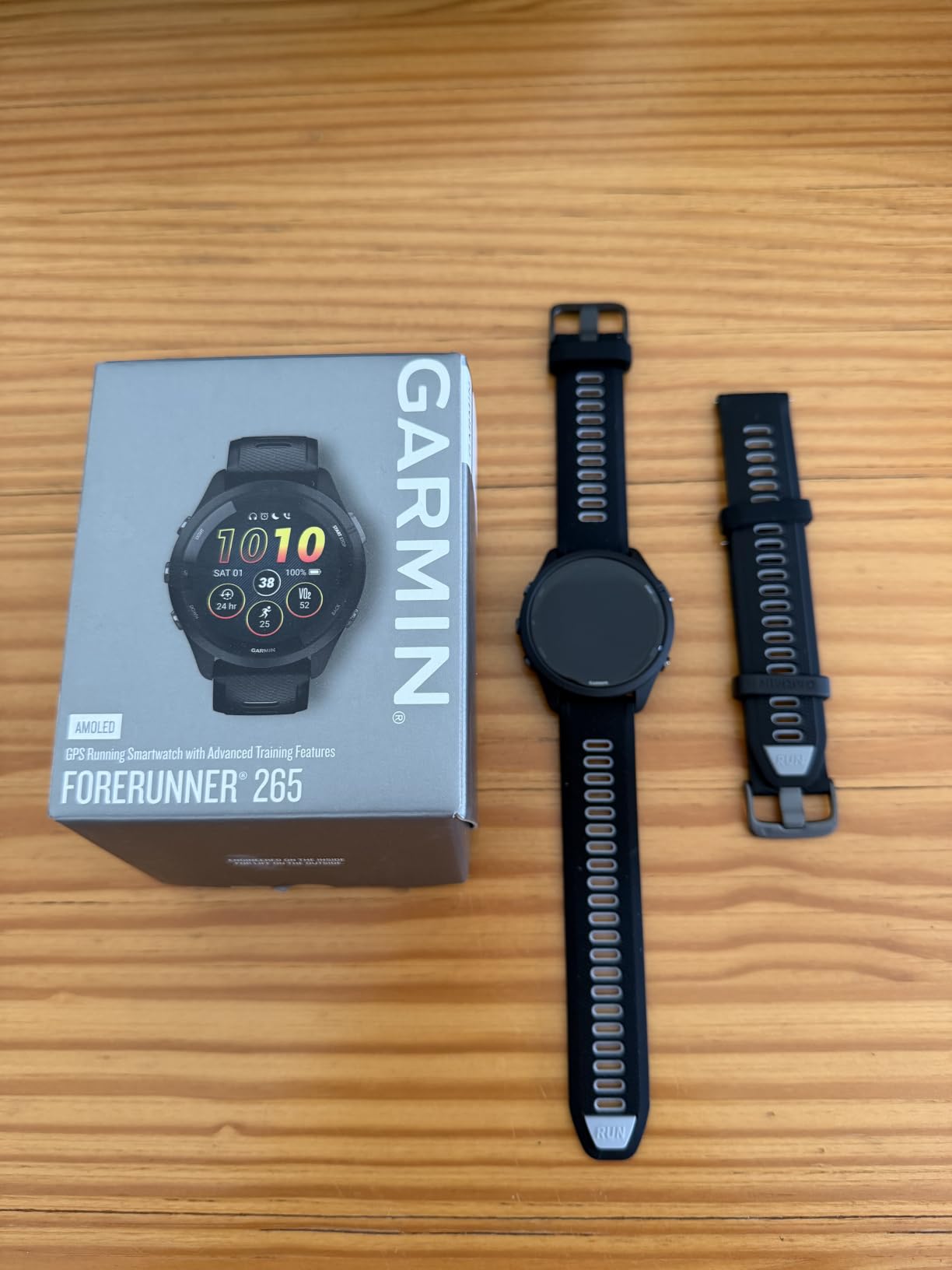Garmin Forerunner 265S, Running Smartwatch, 42mm, Light Pink/Powder Gray | Advanced Training Metrics & Recovery Insights, Music On Your Wrist, Garmin Coach, Daily Suggested Workouts customer photo 2