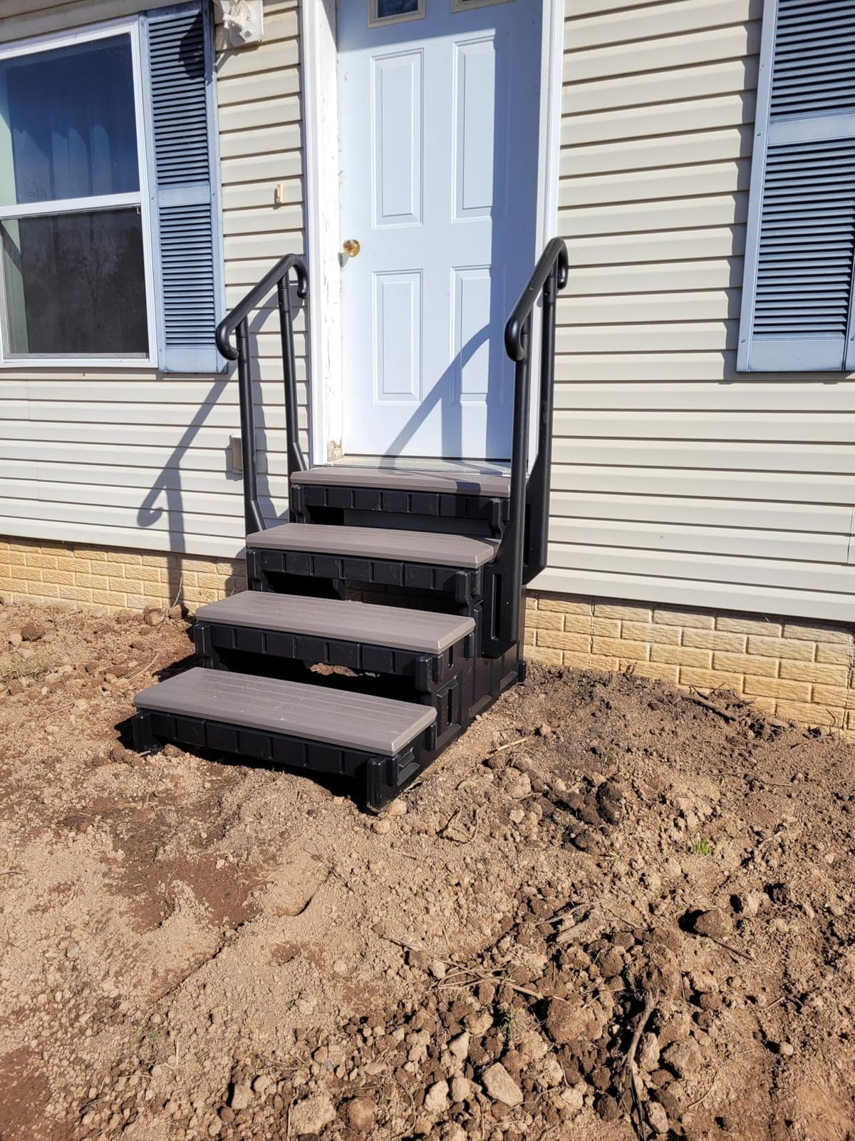 Confer Plastics 4 Step Signature Spa Steps (Deep Grey) customer photo 2