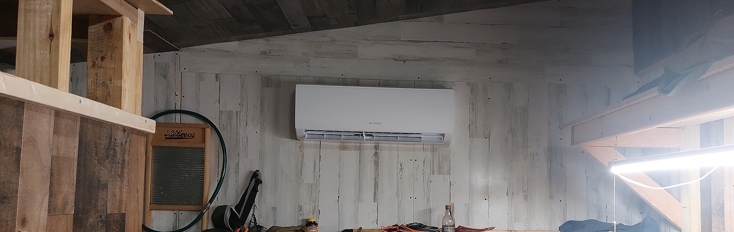 ROVSUN 12000 BTU Wifi Enabled Mini Split Air Conditioner & Heater with Inverter, 20 SEER2 Energy Saving 115V Ductless Split AC Unit with Pre-Charged Condenser, Heat Pump & Installation Kit customer photo 1