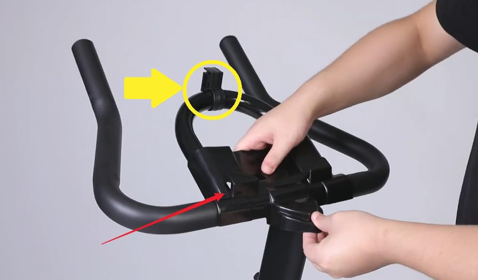 YOSUDA Exercise Bike, Magnetic Friction Stationary Bike with App Training customer photo 2
