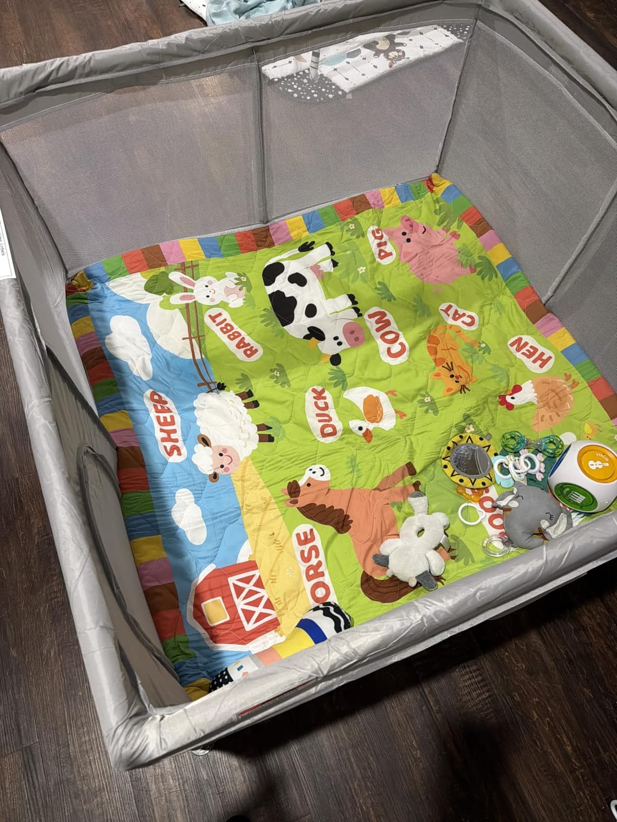 Hiaksedt Baby Playpen 50x50 Inch, Play Pens for Babies and Toddlers customer photo 2
