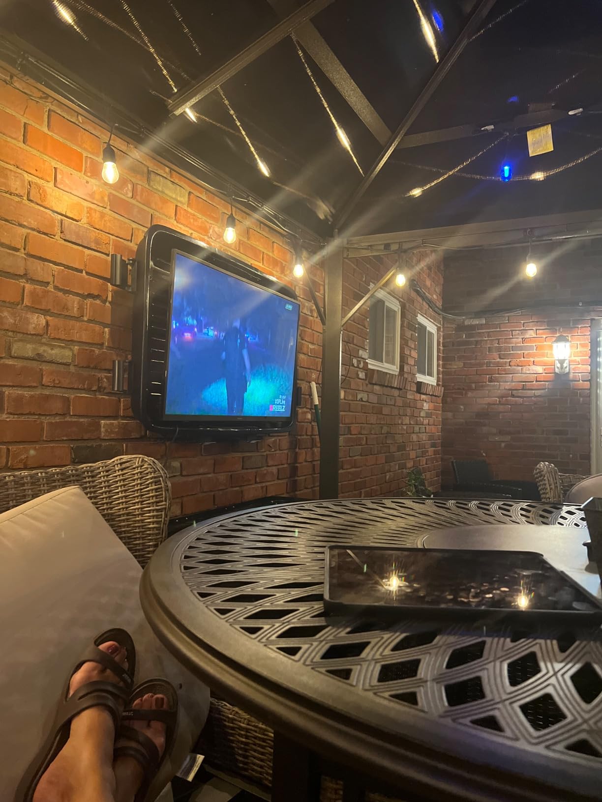 E-Series 36-43 Inch Outdoor TV Enclosure, Weatherproof Cover | Weatherproof | 2-Year Warranty | Protective | All-Season | Outdoor | Impact Resistant | TV Cabinet | Extended TV Life customer photo 2
