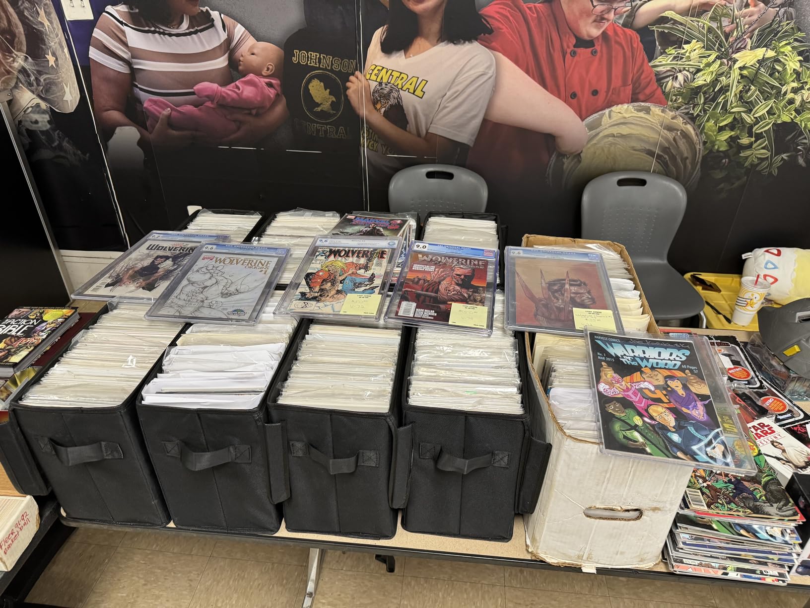 8 Pack Comic Book Storage Boxes, 15.4