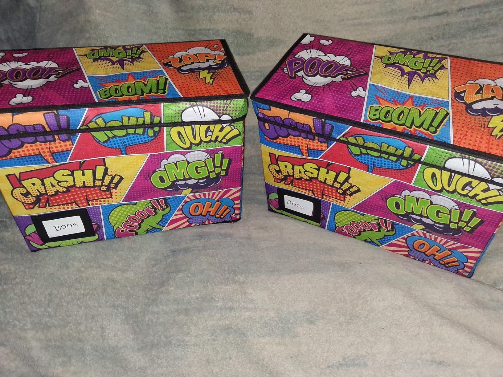 Collection Comic Book Storage Boxes, Protector Organizer 15.8