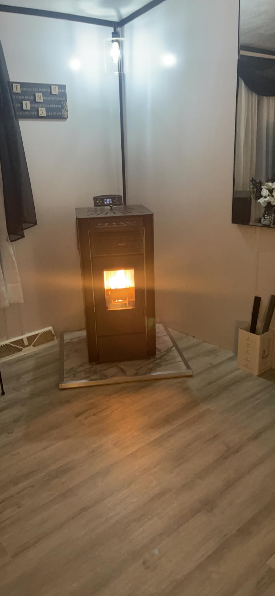 Freedom Stove PS21 Pellet Stove - Freestanding Heater with Wi-Fi, 24V Battery Backup, Stacked Tube Heat Exchanger, Smart Controls, DIY Ready, 5-Year Warranty customer photo 1