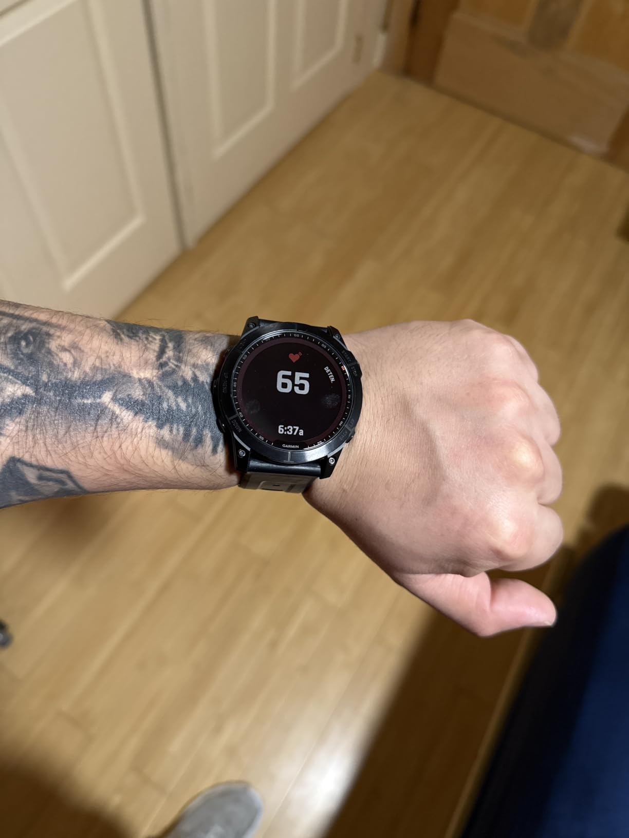 Garmin fenix 7X Pro Sapphire Solar, Multisport GPS Smartwatch, Built-in Flashlight, Solar Charging Capability, Black customer photo 2