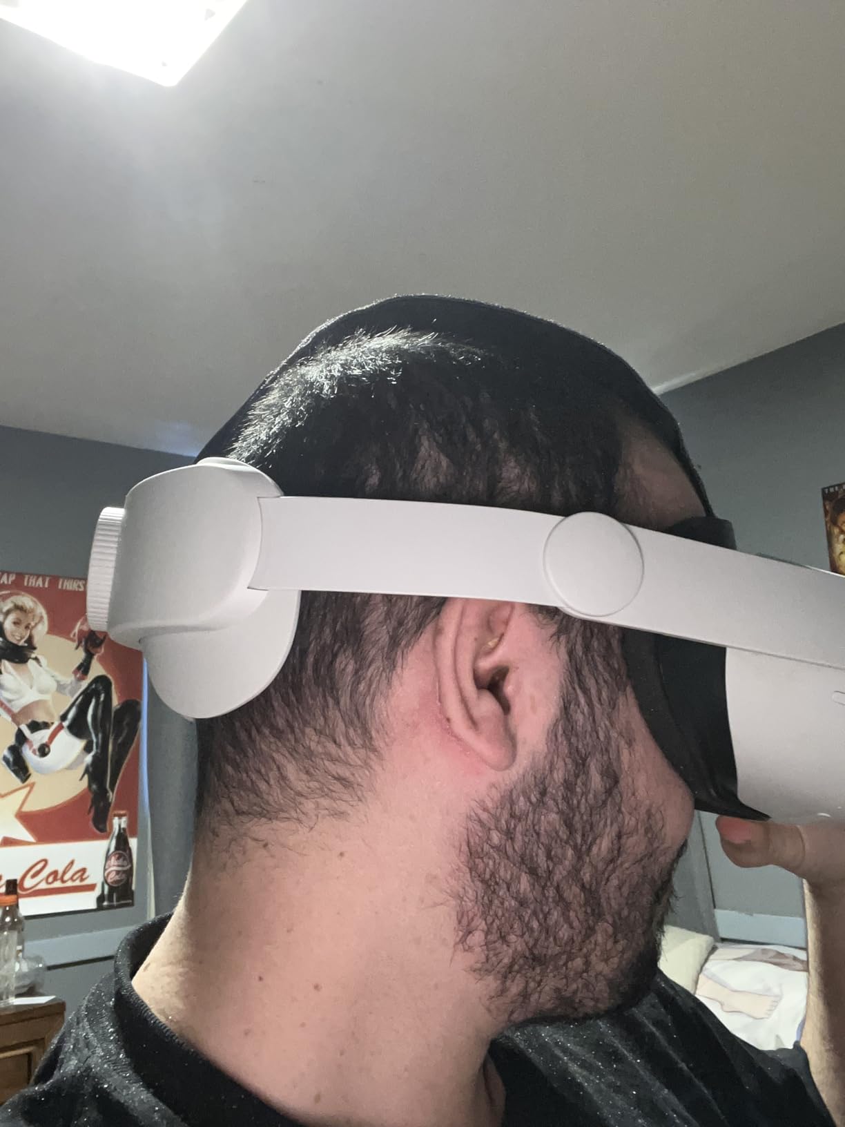 VZNEK Head Strap Compatible with Oculus Quest 2,Meta Quest 2 Accessories Adjustable Elite Strap Replacement for Enhanced Comfort Support and Gaming Immersion in VR (Without Battery) customer photo 2