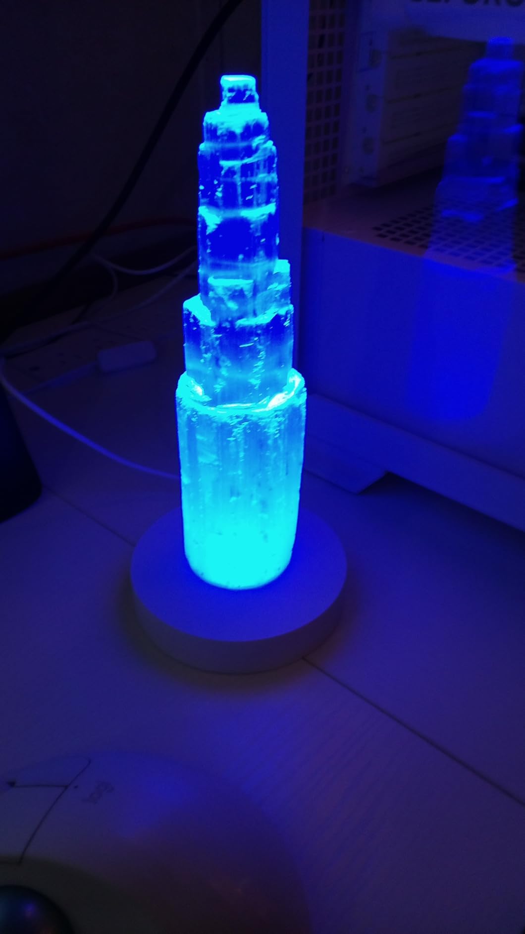 Wish Well Extra Large Selenite Tower, 8