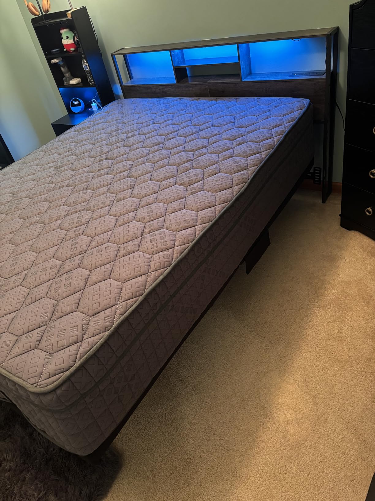 Tami Tami T600 Adjustable Bed Frame Queen Size with Remote & Massage - Electric Beds Bases, Zero Gravity, Dual Side USB, Side Pockets, Nightlight, Quiet Motor, Wireless Remote, 5 Min Easy Assembly customer photo 1