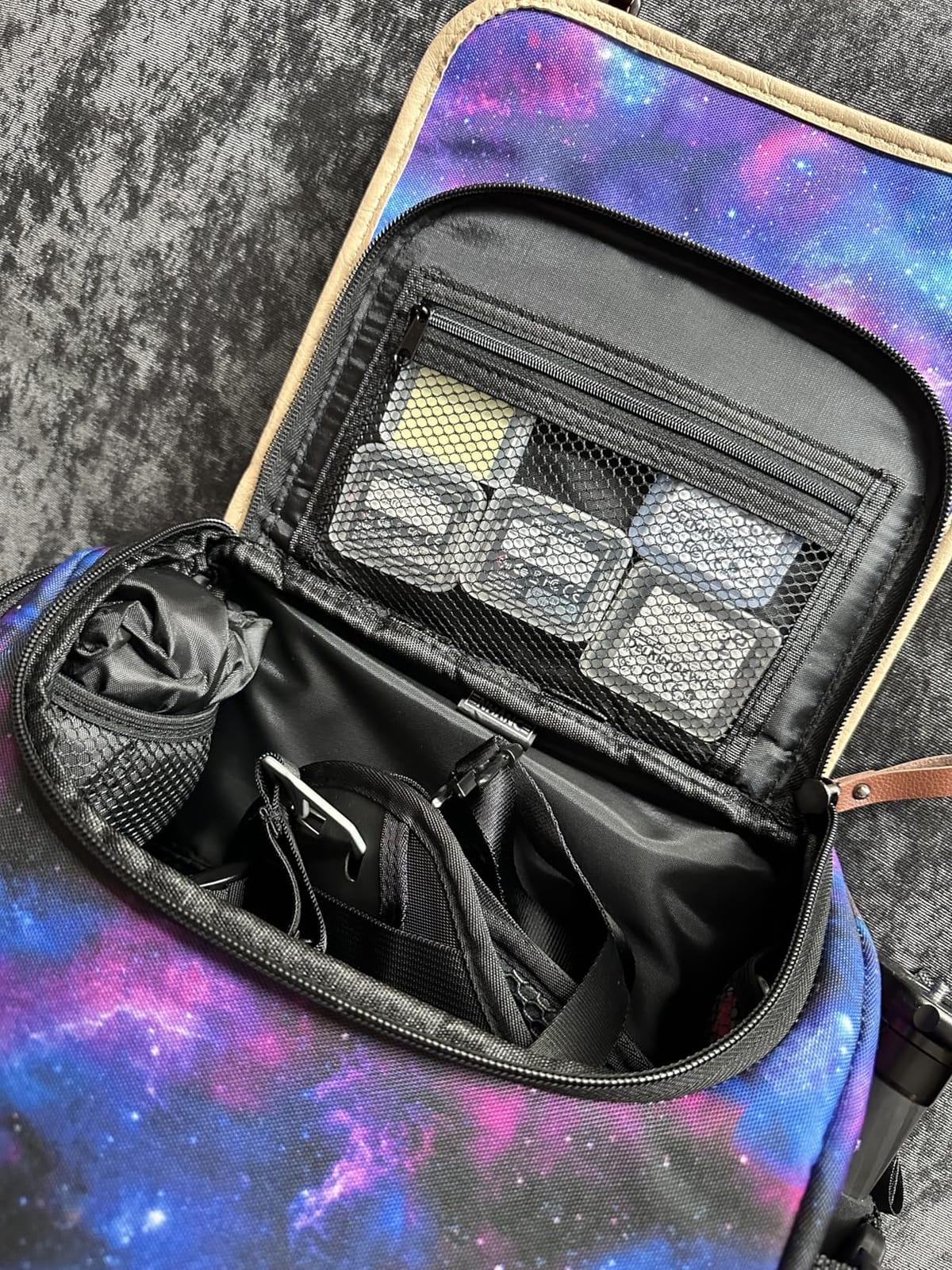 ENHANCE Designer Edition TCG Backpack - MTG Deck Bag Card Binder Space, TCG Deck Box Storage, MTG Playmat Holder - Card Storage Compatible with Magic the Gathering, Pokemon, Lorcana (Canvas Black) customer photo 2