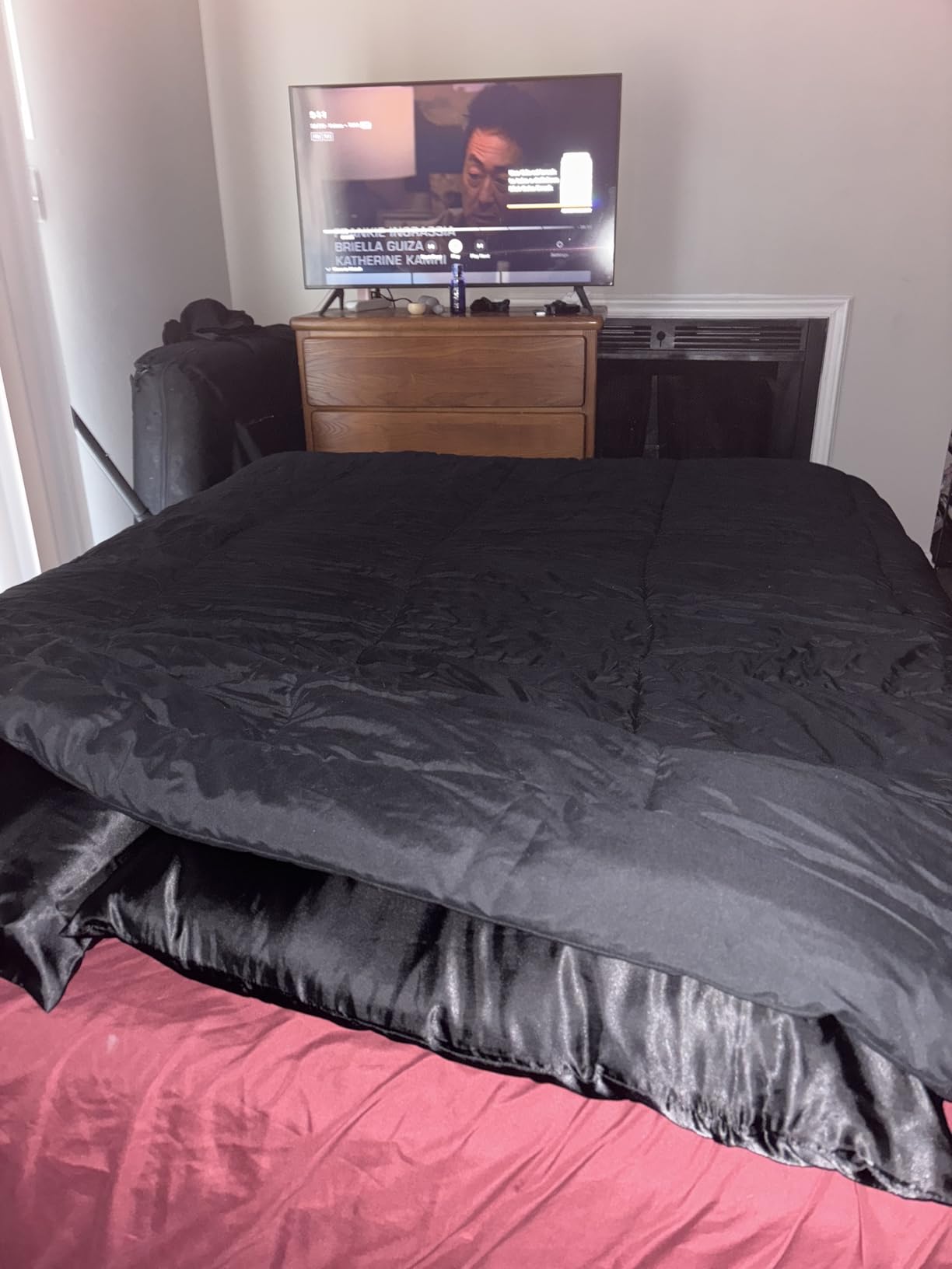 EGOHOME 12 Inch Queen Mattress, Copper Gel Cooling Memory Foam for Back Pain Relief, Therapeutic Bed in a Box customer photo 2