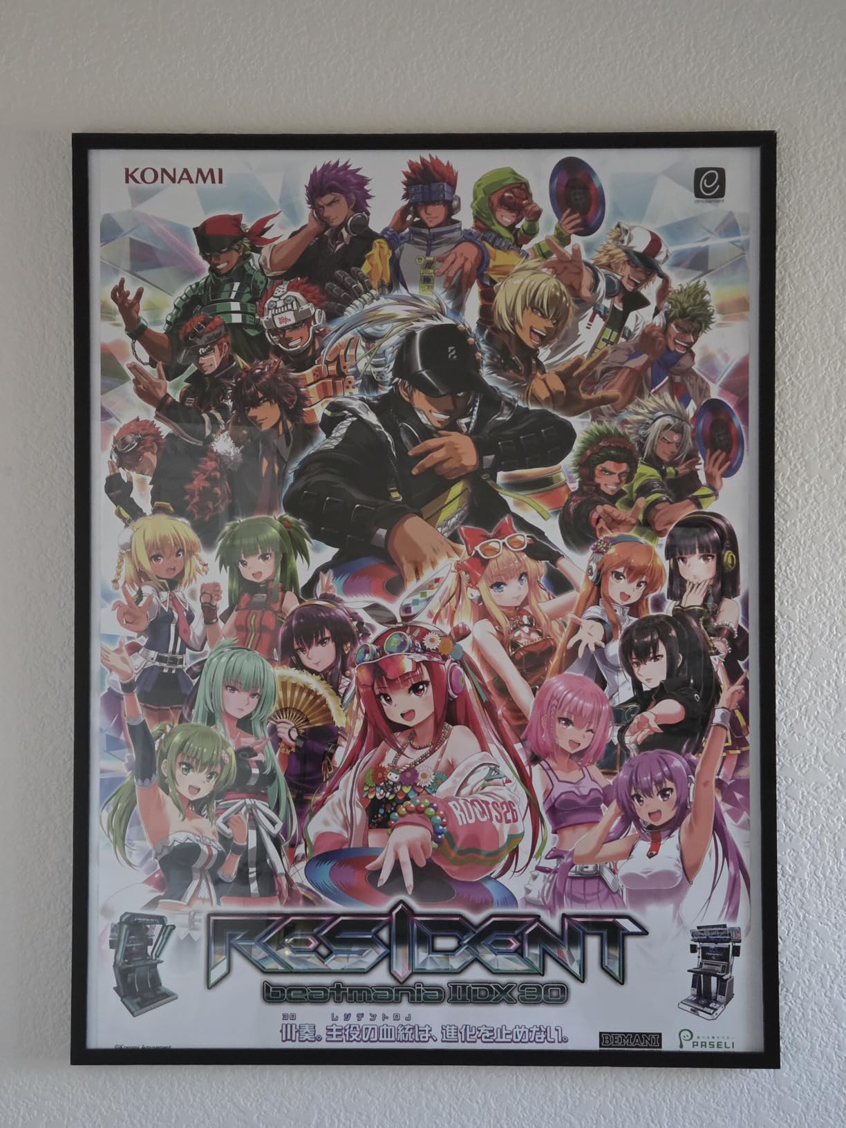 Americanflat 27x40 Poster Frame, Slim Black Molding with Polished Plexiglass customer photo 2