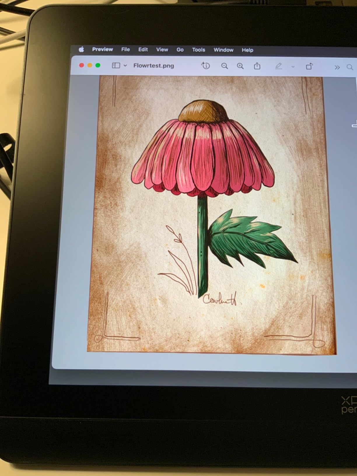 XPPen Artist Pro 16 Gen2 2.5K 16 inch QHD Drawing Tablet with Screen, Full Laminated Anti-Glare, 16384 Pressure Levels, 159% sRGB, Mini Keydial customer photo 1