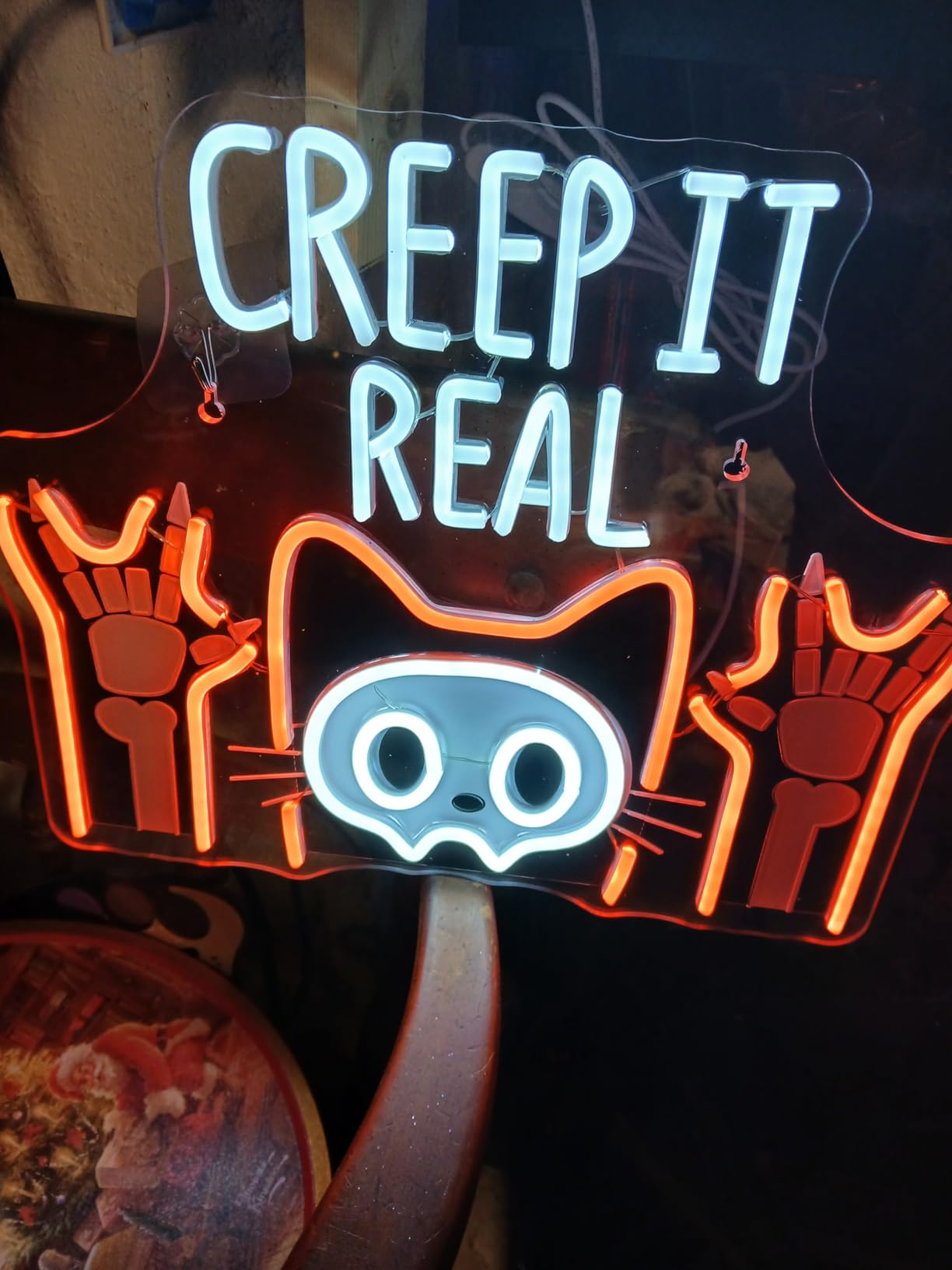 LUCUNSTAR Axolotl Neon Sign Anime Neon Signs for Wall Decor Man Cave Axolotl Decor for Men Neon Light for Wall Anime Kawaii Led Decor USB Powered Led Animal Signs for Home Wall Decor Boys Room customer photo 2