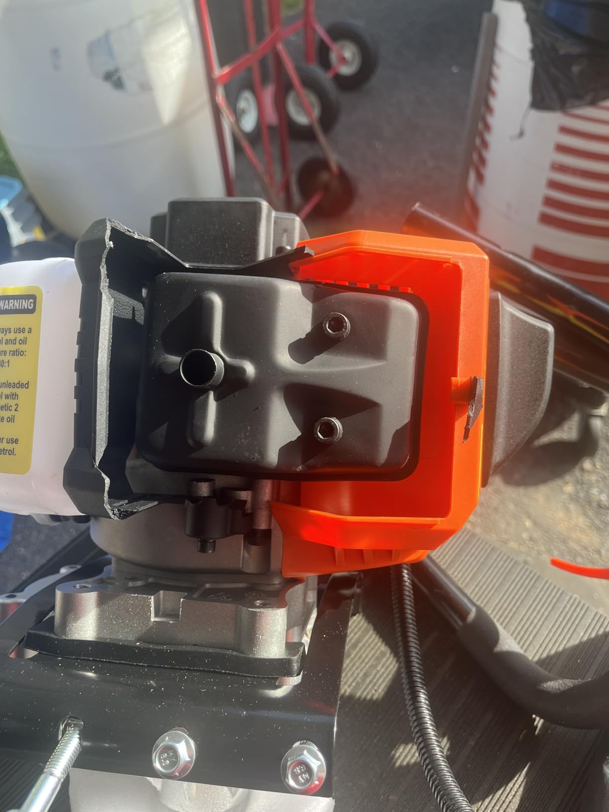 VEVOR Post Hole Digger, 43cc 1250W Auger Post Hole Digger, Gas Powered Earth Digger with 8