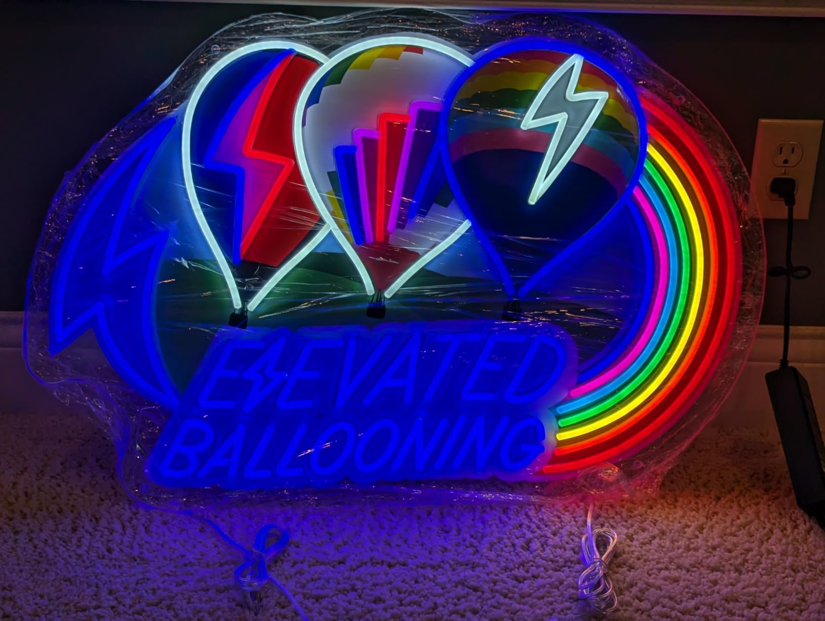 Custom Business Logo Neon Sign, Personalized Business LED Logo Customizable customer photo 2