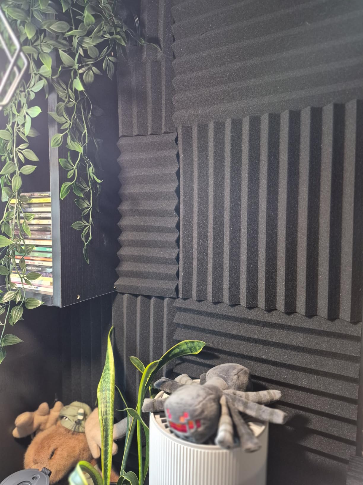 Acoustic Foam Panels Sound Absorbing 12 Pack - 1