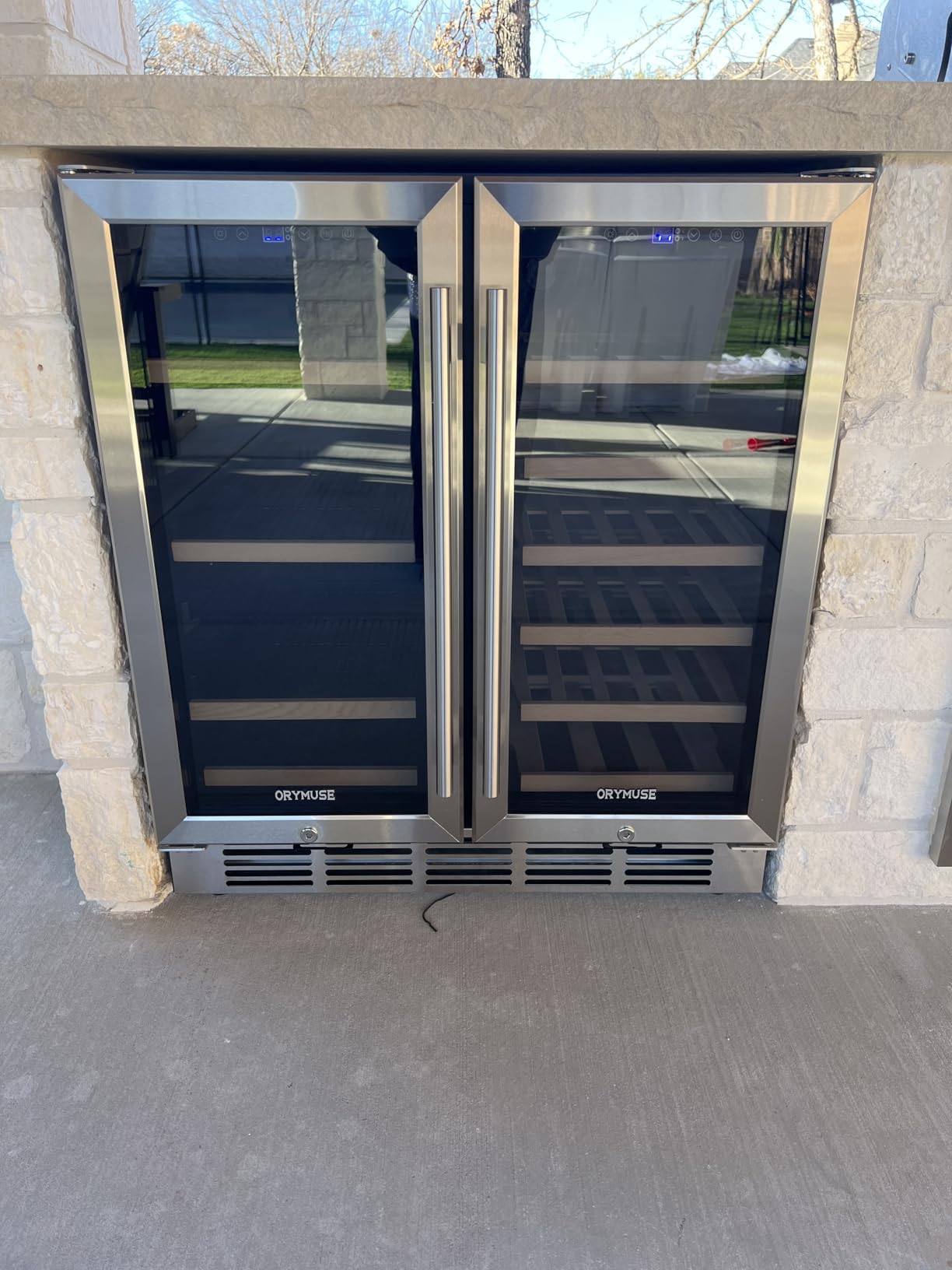 Freestanding 180 Bottle Wine Fridge - 24