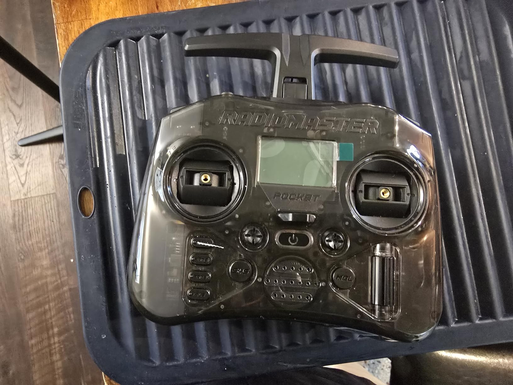 RadioMaster Pocket Portable Remote Controller Hall Gimbal EdgeTX Built in LED Light Mode 2 (Charcoal, ELRS) customer photo 2