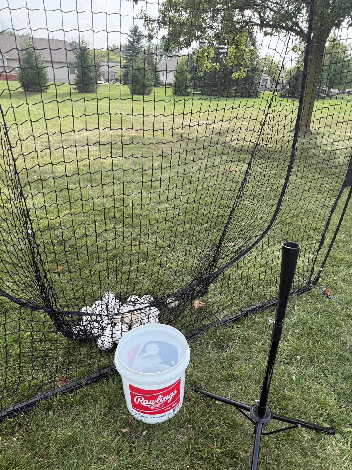 BAGAIL 7x7 ft Baseball & Softball Training Net customer photo 2