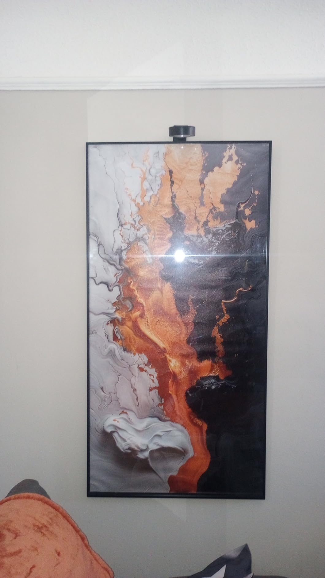 27x40 Black Snap Poster Frame, Coated Aluminum Profile with Plexiglass customer photo 2