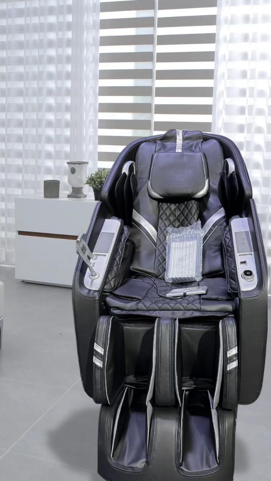MassaMAX 4D Full Body Massage Chair for Daily Comfort Upgrade-Yoga Stretch, AI Voice Control, 55