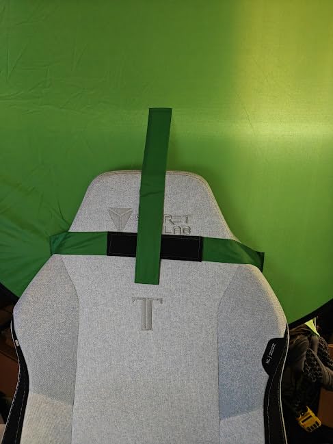 Cosmos 1 Pc Green Screen Backdrop 43 in Foldable Portable Photography Background Chroma Key Backdrop for Live Streaming, Video Meeting customer photo 1
