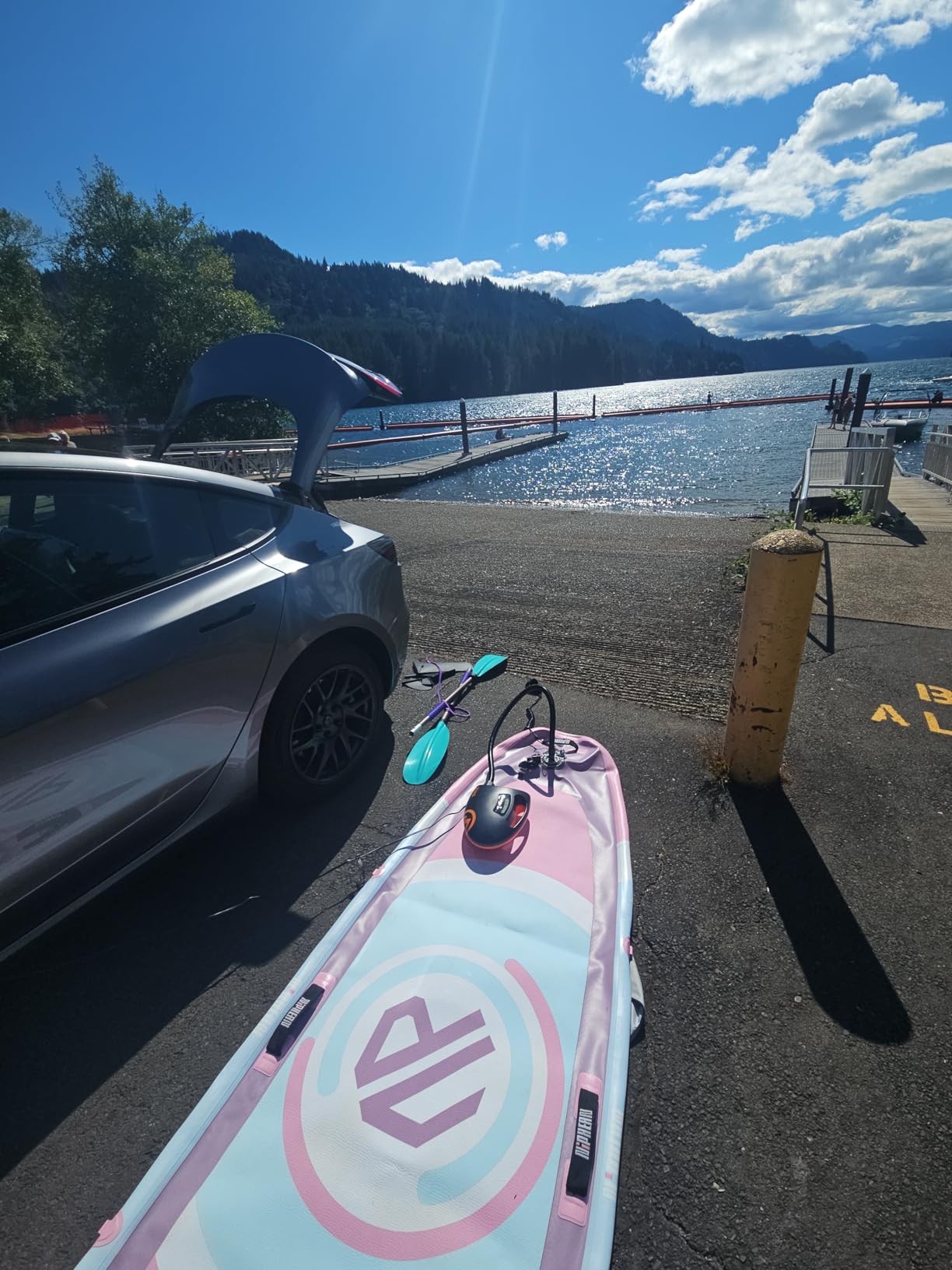 Niphean 10' Inflatable Paddle Board, Ultra-Light SUP for Beginners | Versatile Yoga Paddle Board with Durable SUP Accessories, 400lbs Capacity, Stand Up Paddle Boards for Adults & Youth customer photo 1