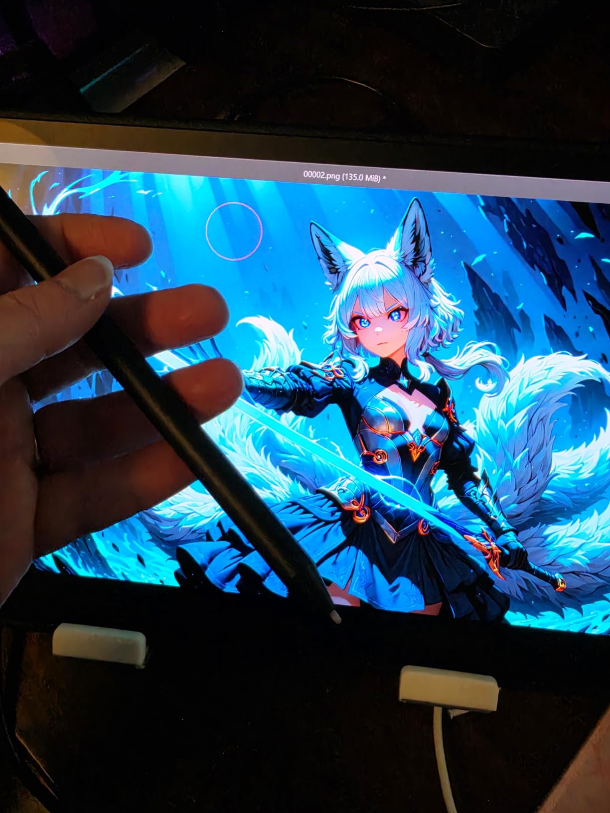 Wacom Movink 13 Drawing Tablet with OLED Touchscreen & Pro Pen 3, Portable Color-Accurate Pen Display for Illustration and Concept Art customer photo 1