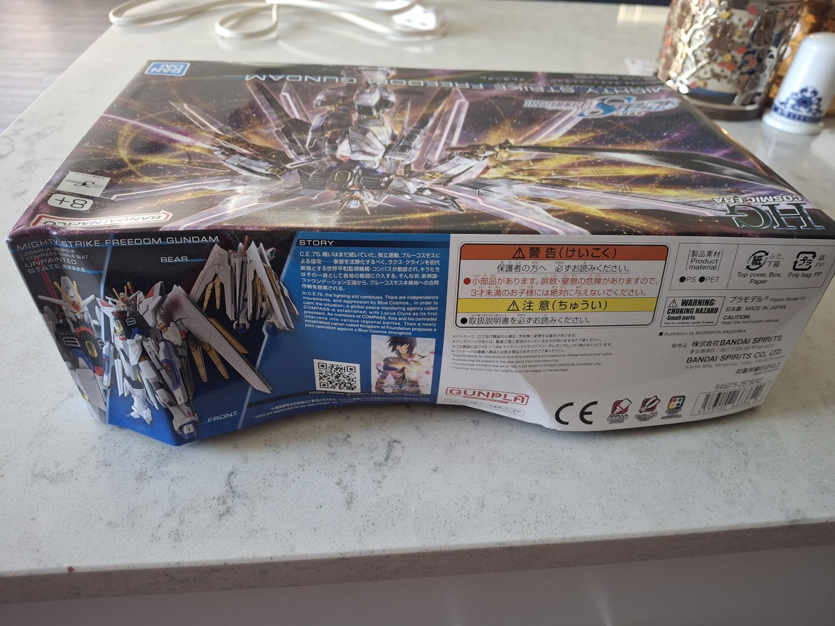 Bandai Hobby - Gundam Seed Freedom - #250 Mighty Strike Freedom Gundam HG 1/144 Model Kit customer photo 1