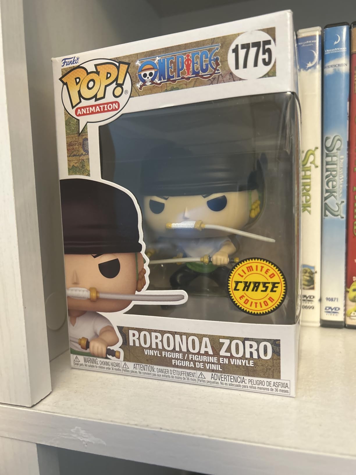 Funko POP! Animation: One Piece - Zoro - 1 in 6 Chance of Rare Chase | Official Anime Merch - Collectable Vinyl Figurine for Shelf Display customer photo 1