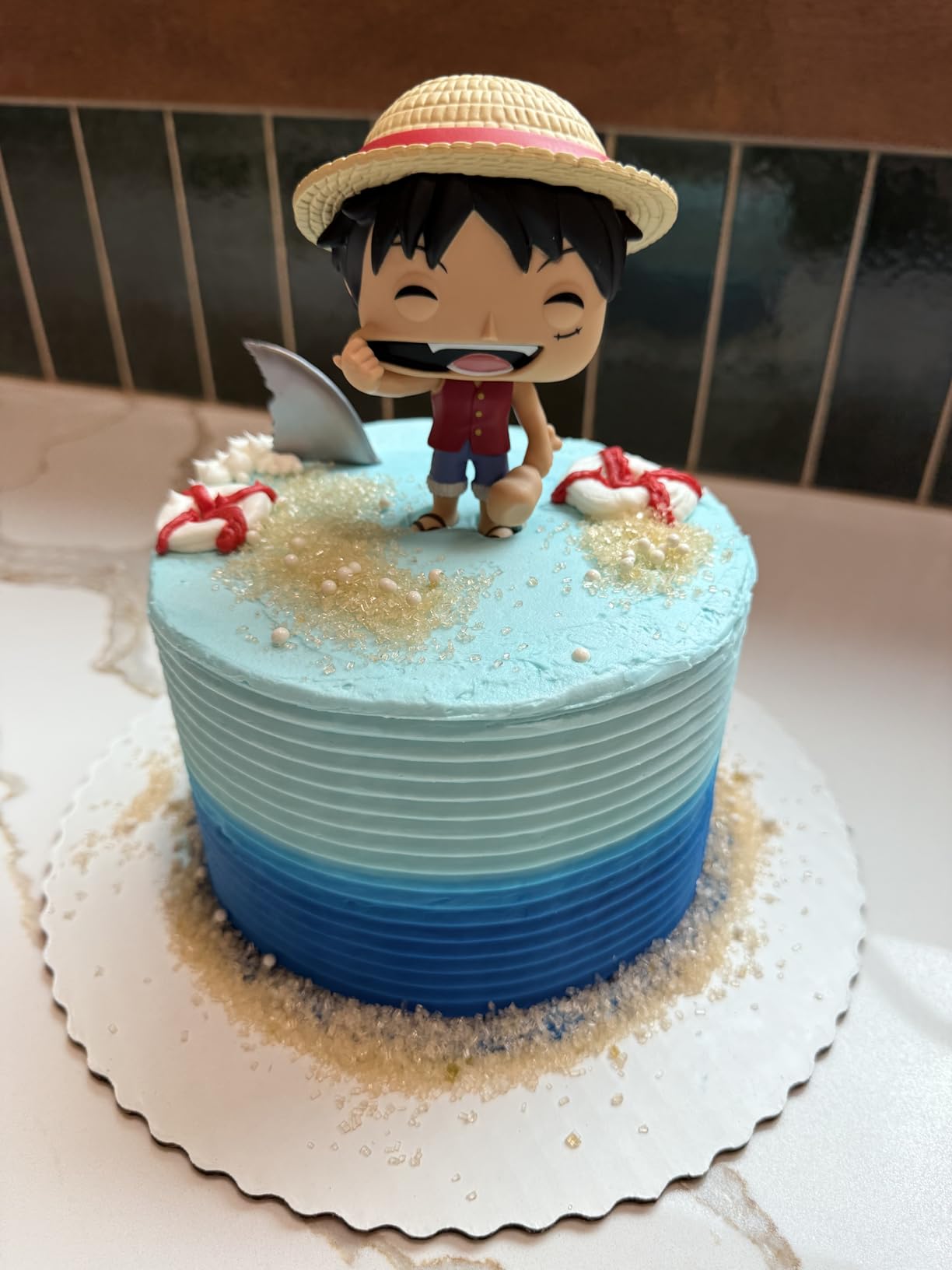 Funko POP! Animation: One Piece - Luffy | Official Anime Merch - Collectable Vinyl Figurine for Shelf Display - Birthday Gift Idea for Fans and Collectors customer photo 1