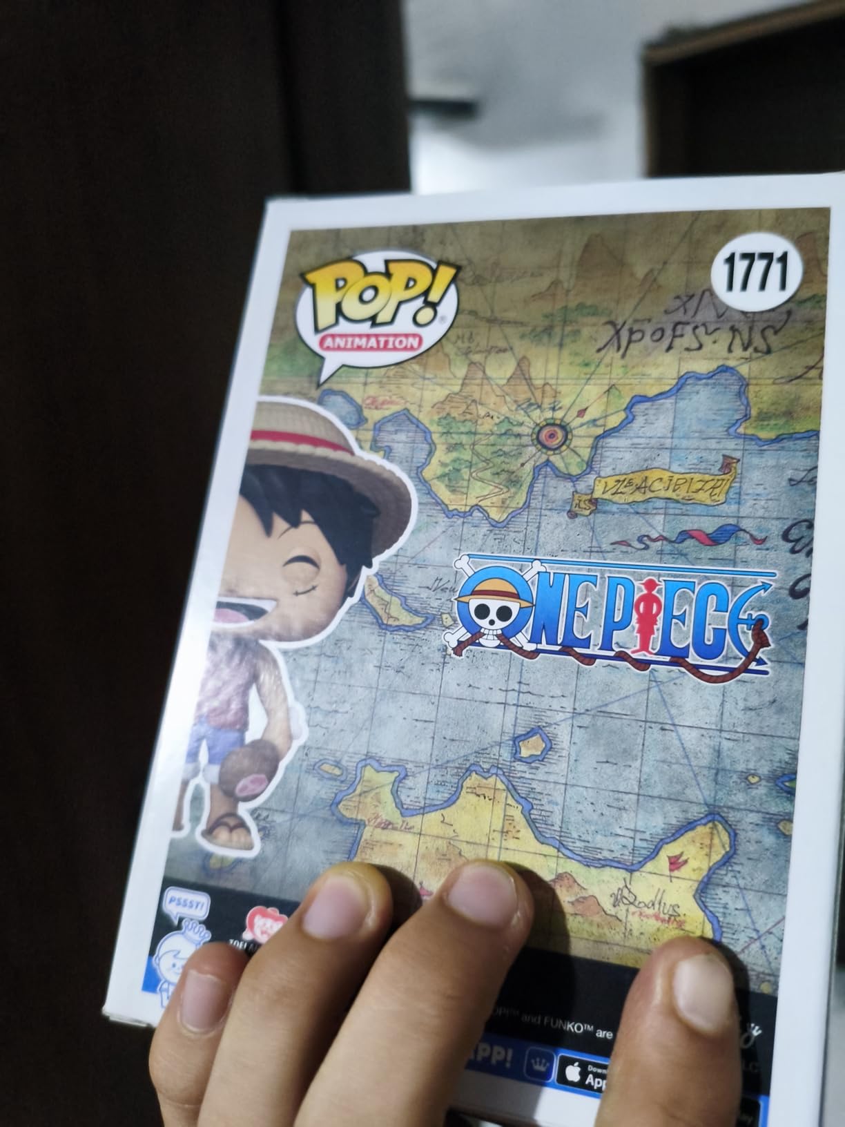 Funko POP! Animation: One Piece - Luffy | Official Anime Merch - Collectable Vinyl Figurine for Shelf Display - Birthday Gift Idea for Fans and Collectors customer photo 2