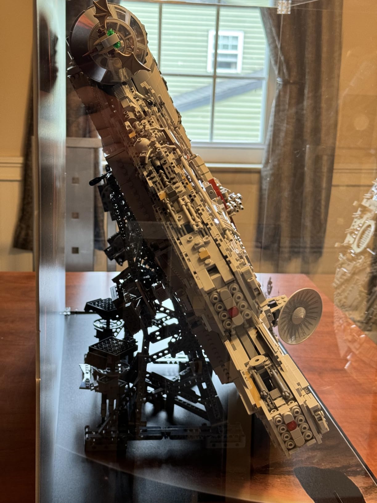 Acrylic Display Case for Lego 75375 Millennium Falcon; ONLY Display Case, The Model NOT Included customer photo 2