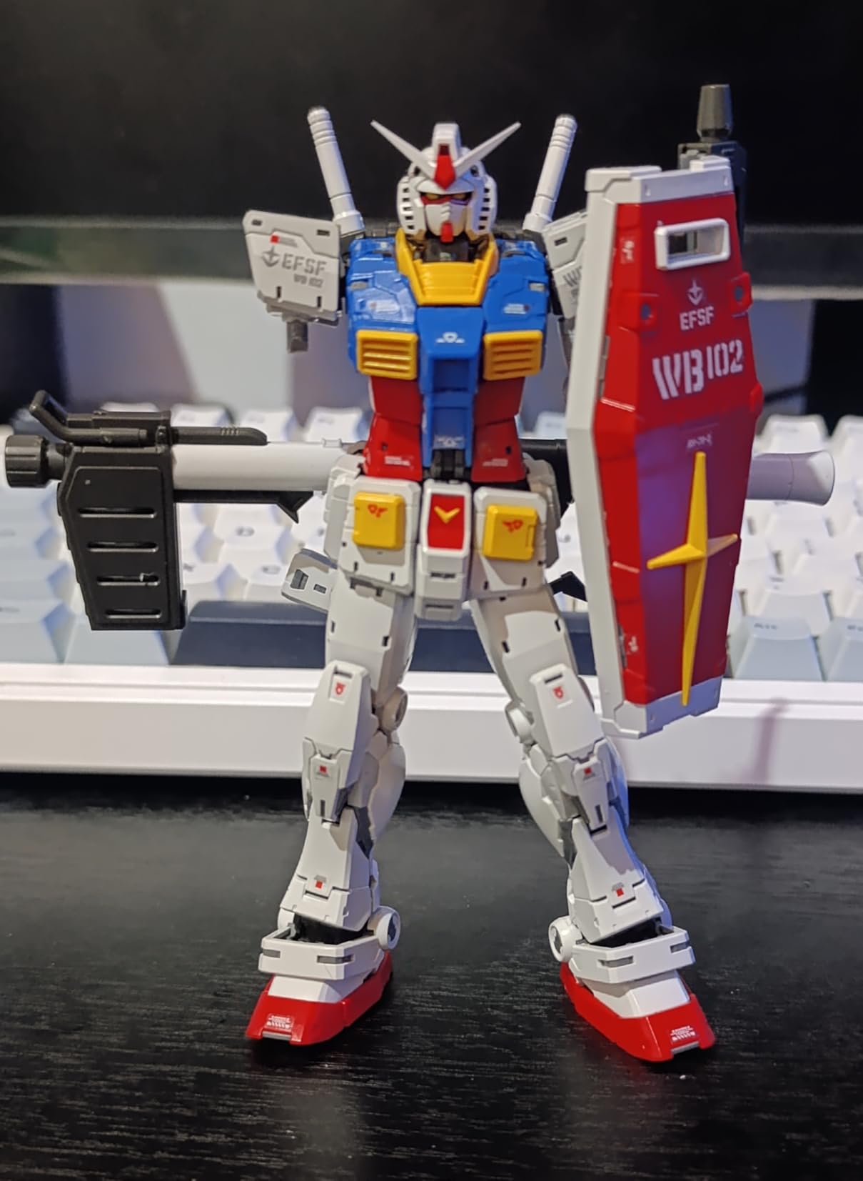 Bandai Hobby - Mobile Suit Gundam - RX-78-2 Gundam ver. 2.0 RG 1/144 Model Kit customer photo 2