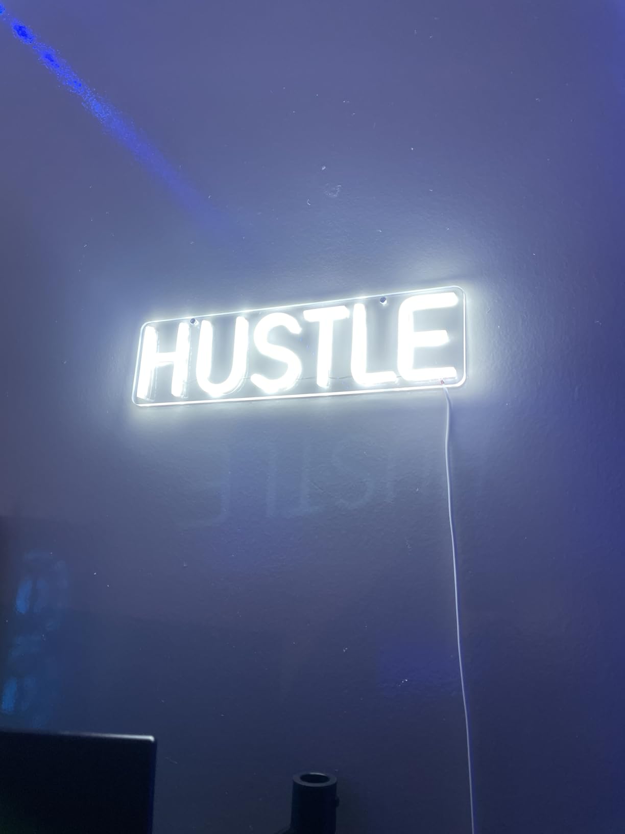 Studio Neon Sign, Music LED Neon Letters Neon Sign, Bar Sign Light Up Beer Bar, Music Studio, Bedroom Wall Decoration, Party, Club Garage Home Party Wall Art Decoration (Studio) customer photo 2