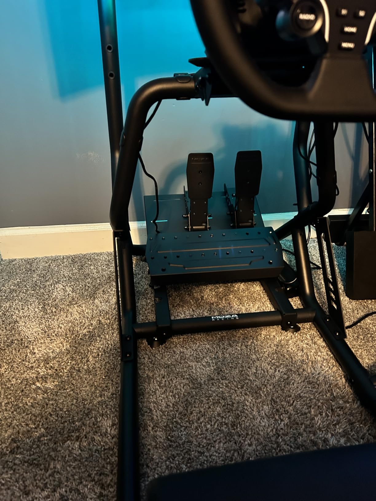 ARES WING Racing Simulator Cockpit with Seat, Formula and GT Sim Racing Cockpit Compatible with Fanatec, Thrustmaster, Logitech, Moza Racing Games on PS5, PS4, Xbox and PC customer photo 2