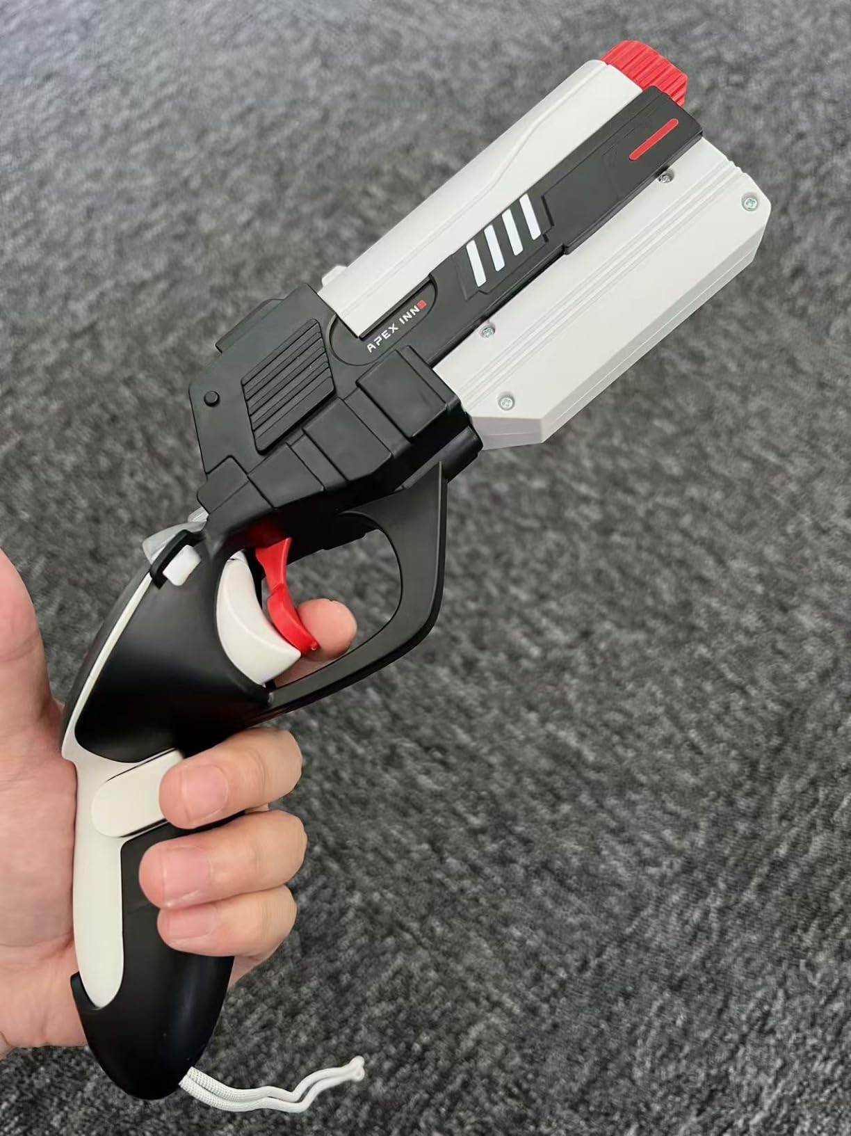 APEXINNO Controller Accessories, Haptic Gun Stock Cover Compatible with Meta Quest 3S and Meta Quest 3, Electric Controller Pistol Grips Enhance VR FPS Games Experience customer photo 2