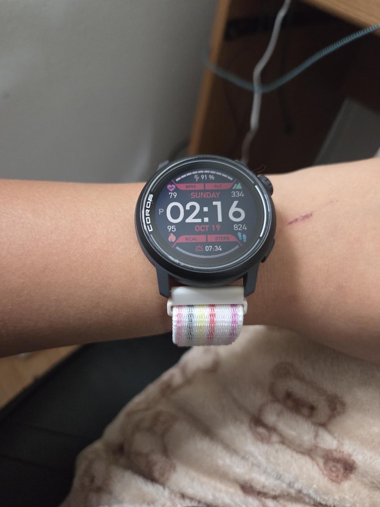 COROS PACE 3 GPS Sport Watch, Lightweight Running Watch - Chalk Nylon | 17-Day Battery Life, Accurate GPS, Heart Rate Monitor, Navigation, Sleep Tracking, Training Plan, Run, Bike, and Ski customer photo 1