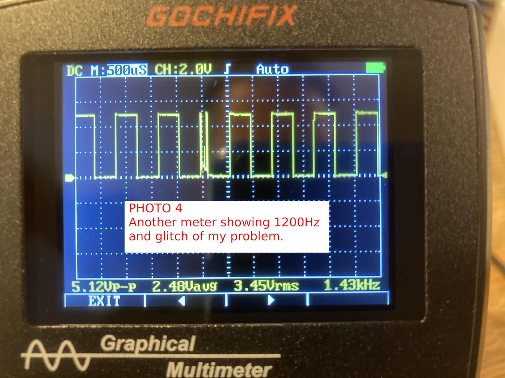 FNIRSI 2C53T 3-in-1 50MHz 2CH Oscilloscope Multimeter DDS Signal Generator | 250MSa/s Sampling, 19999 Counts Multimeter, Handheld Protable Oscilloscope, Auto Measurement for Automotive Electronic Repair customer photo 2