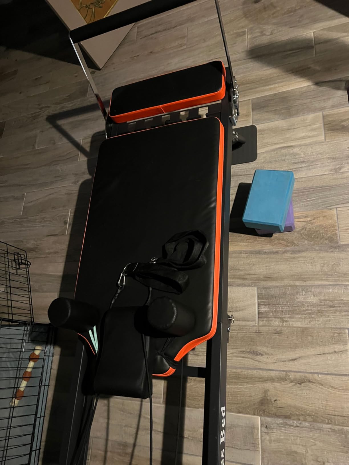 Dpiolrcag Foldable Pilates Machine & Equipment for Home Use and Gym Workout, Suitable for Advanced and Beginners Users, Up to 250 lbs Weight Capacity customer photo 1